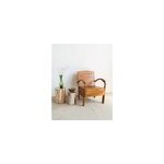 Jakob, le fauteuil bas en teck n363