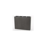 Jardiniere en resine hauteur :