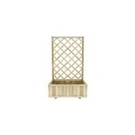 Jardinière treillis bois 140x75cm Jardinière treillis bois 140x75cm