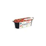 Jardini�re zinc noir 30 cm - fraisier