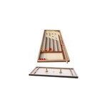 Jeu concept bois et jeux marron