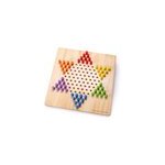 Jeu de dames chinoises en bois