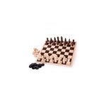Jeu de dames et d'checs en bois