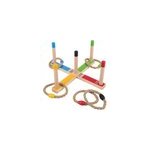 Jeu de quoits en bois