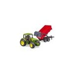 John deere 6920 avec remorque à benne ba John deere 6920 avec remorque à benne ba