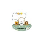 Jouet d �veil en bois safari avec labyrinthe et bascule