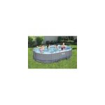 Kailua piscine tubulaire ovale 4, 88 x 3, 05 x 1, 07 m