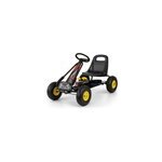 Kart à pédales thor noir jaune Kart à pédales thor noir jaune