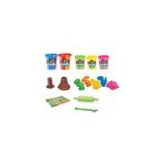 Kit de dinosaures en pâte à modeler malléable et fluorescente Kit de dinosaures en pâte à modeler malléable et fluorescente
