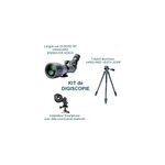 Kit longue - vue 20 - 60x82hd vanguard hd82a avec trpied et adaptateur smartphone