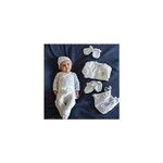 Kit naissance modle baby love blanc 0 m