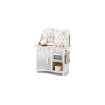 Kitchenette bon apptit blanche argent