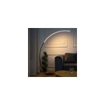Lampadaire arc - noir 2m