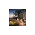 Lampadaire borne solaire noir sundress