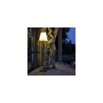 Lampadaire extrieur sans fil blanc standy