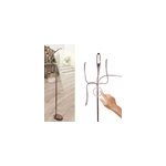Lampadaire led weng, 51 led, 3 couleurs, 22, 5x160 cm
