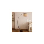 Lampadaire en rotin et m�tal - aim�e