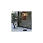 Lampadaire sans fil beige standy bambou
