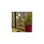 Lampadaire secteur gris globy