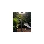 Lampadaire solaire alto - 3000 inox 2m