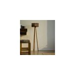 Lampadaire solaire bois eden