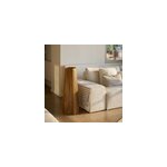 Lampadaire solaire bois tecka