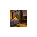 Lampadaire solaire gris soleo