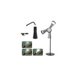 Lampe de bureau fishtec torche batterie rechargeable usb tactile