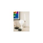 Lampe globe blanche en verre n�697