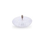 Lampe à huile galet strié - taille l - Lampe à huile galet strié - taille l -