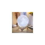 Lampe à poser moovymoon lune 15 cm Lampe à poser moovymoon lune 15 cm