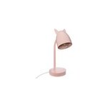 Lampe oreilles mtal rose