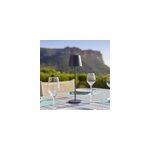 Lampe de table sans fil led gris kelly Lampe de table sans fil led gris kelly