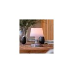 Lampe de table touch led argent helen Lampe de table touch led argent helen