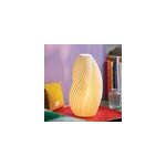 Lampe tornade en porcelaine