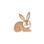 Lampe veilleuse lapin chocolat