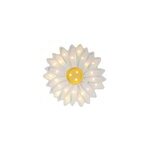 Lampe veilleuse marguerite blanche Lampe veilleuse marguerite blanche