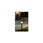 Lanterne solaire inox - effet pluie Lanterne solaire inox - effet pluie