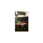 Lanterne solaire mtal h50cm