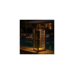 Lanterne solaire noir ferian