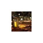 Lanterne solaire avec poigne bois oaky