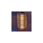 Lanterne solaire rechargeable beige mariel