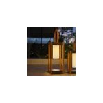 Lanterne solaire rechargeable marron seraphina