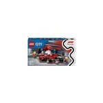 Lego f1 pit stopvoiture de sport ferrari