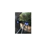 Leon guidon droit bleu uni