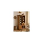 Lexis - biblioth�que en bois de teck recycl�