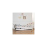 Lit banquette pour enfant 190x90cm avec tiroirs jules