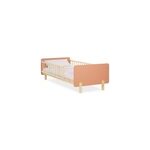 Lit � barreaux rouge 90x200 sommier