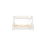 Lit blanc superpos� avec tiroir 90x200