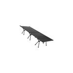 Lit de camp pliable fosco field cot lightweight black